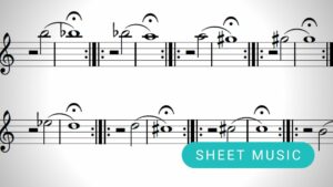 Long tones with a twist - 5 steps to better flute tone (Sheet music)
