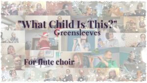 What child is this? (Greensleeves) for Flute Choir