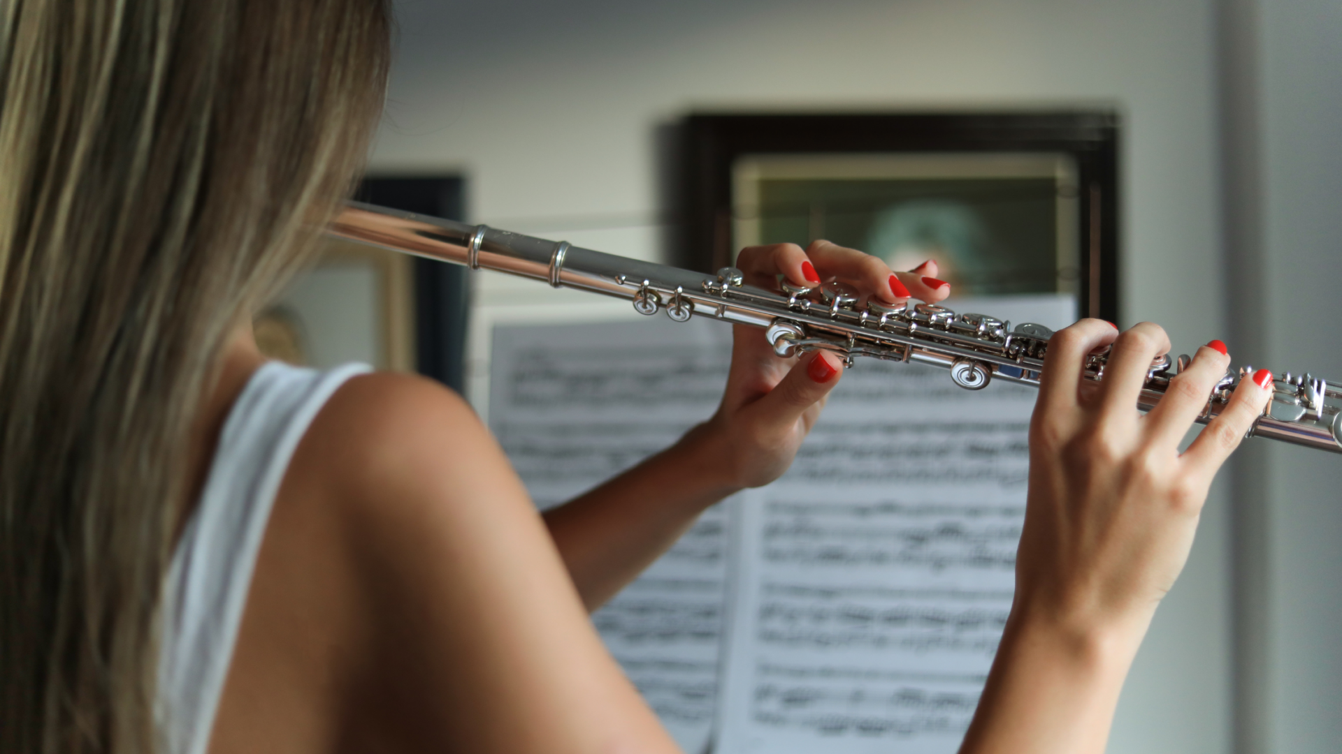 Cover image flute practice